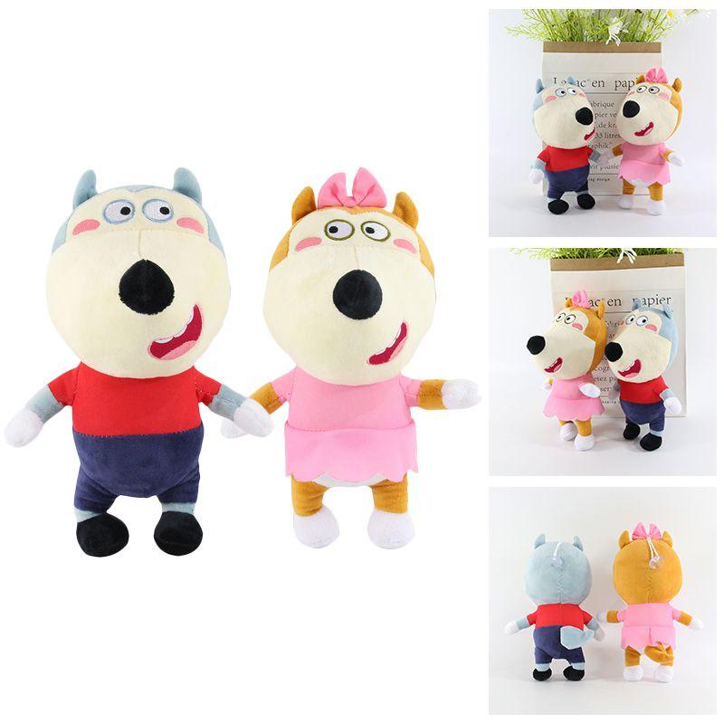 Entzückendes 25cm Wolfoo Lucy Plüschtier Weiche und kuschelige gefüllte Cartoon-Puppe