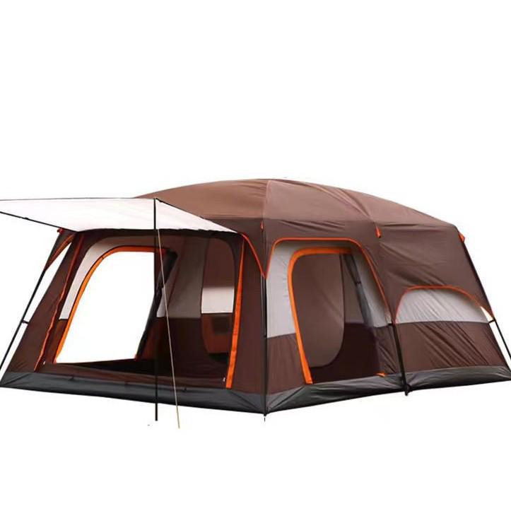 Luxury Portable Multi-Room Camping Tent for 4-10 People - Spacious Rainproof Design