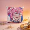 Trendy Kkanansama Wa Akumade Choroied Cushion Cover Comfortable Durable Pillow Cover MultiScene for Home Office Car Sofa
