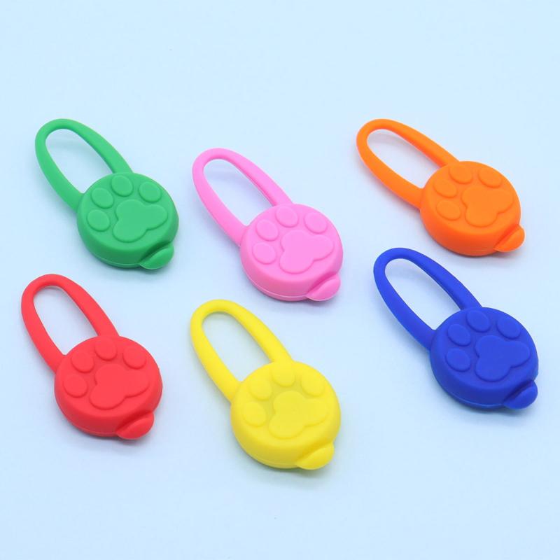 Silicone Pet Cat Dog Night Led Flashlight Luminous Pendant Prevent Pets From Getting Lost Going Out Night Decoration Collars