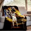 Real Madrid Karim Forever Decke Leicht Ideal Bettdecke Perfekt für Reisen, Camping, Wohnzimmer, Büros, Sofas, Fan Weihnachtsgeschenk