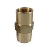 Brass Arced Hose Coupling Fitting For Welding Systems With Industrial Gas Tight Seal 5/8inch 18RH Female
