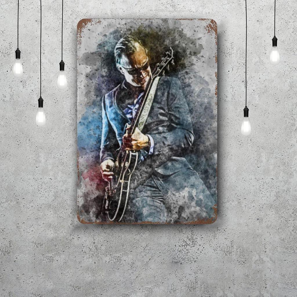 Joe Bonamassa Decor Vintage Metal Signs Tin Signs Captain Poster Decor for Bar Pub Club Man Cave Wall Decoration