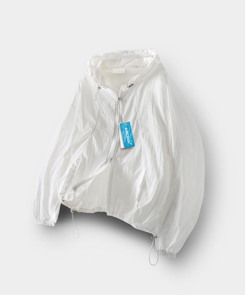Mood Inside [2Pack] Ice Stitch String Windbreaker