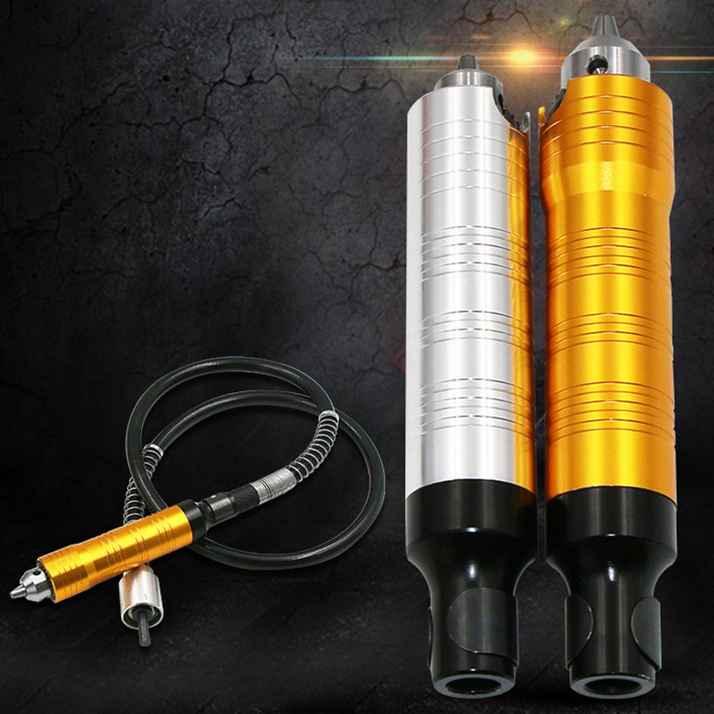 Flexible Shaft Tube Extension with 0.3-6.5mm Drill Chuck for Dremel Die Grinder Hand Drill Electric Rotary Tools