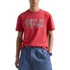 Polo Baumwolle Logo Rundhals Kurzarm T-Shirt Herren Oberteile 710964480-002