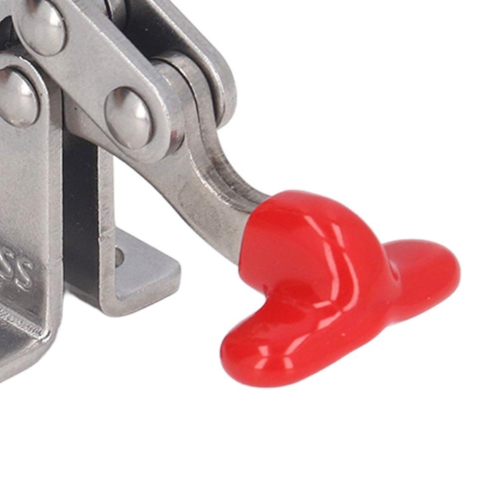 2pcs Adjustable Toggle Clamps Precision Quick Release Clamp Vertical Toggle Clamp Home Decoration