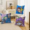 F-Fairly O-Oddparents Pillow Covers Cartoon Sofa Decorative Home Double-Sided Printing Short Plush Cute Cushion Cover