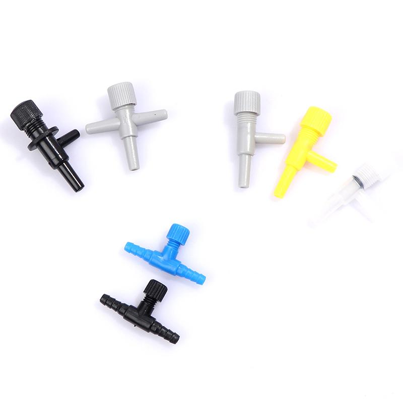 5Pcs Tank Volume Control Oxygen Valve Aquarium Air Regulator Flow Tube Pipe