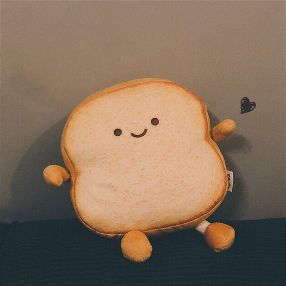 Weihnachtsgeschenk Stofftiere Brotscheiben-Kissen Plüschtier Plüschtier Toastbrot Plüschtier