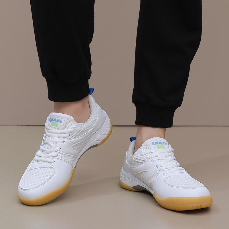 Mode Herren Damen Badmintonschuhe Outdoor Fitnessstudio Tennis Trainer Volleyball Tischtennis Sneaker Lässig Leicht Bequem Sportschuhe 46