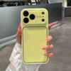 Candy Color Large Window Matte Case for For Iphone 1 16 17 Pro Max 13 14 Camera Film Protector Hard AG Shockproof Cover
