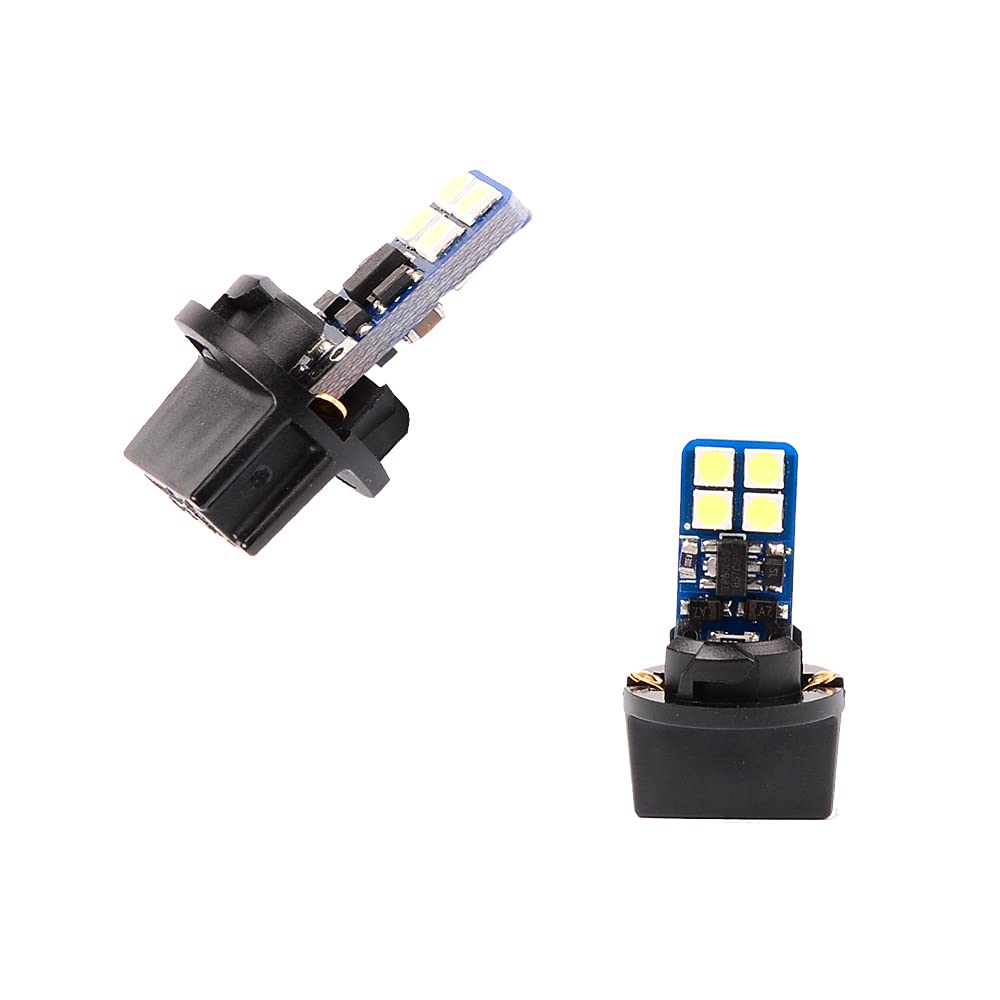 HUIQIAODS Patice pro LED žárovku T10 Patice klínku Držák světla do auta (10 ks)