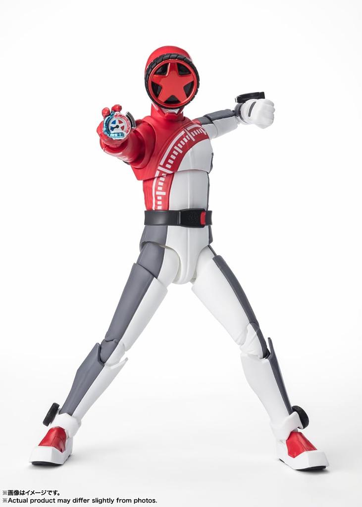 Bakujo Sentai Bun Bunger Bun Red Approximately 145mm PVC ABS Painted Movable Figure S.H.Figuarts &