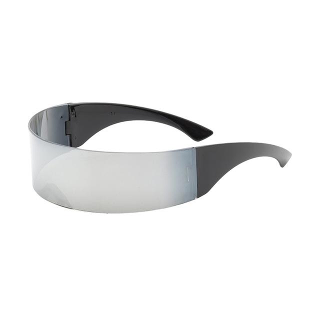 New Glasses Sunglasses Cycling Glasses Headband Glasses Large Mirror Fashion Party Cool Multiple Colour