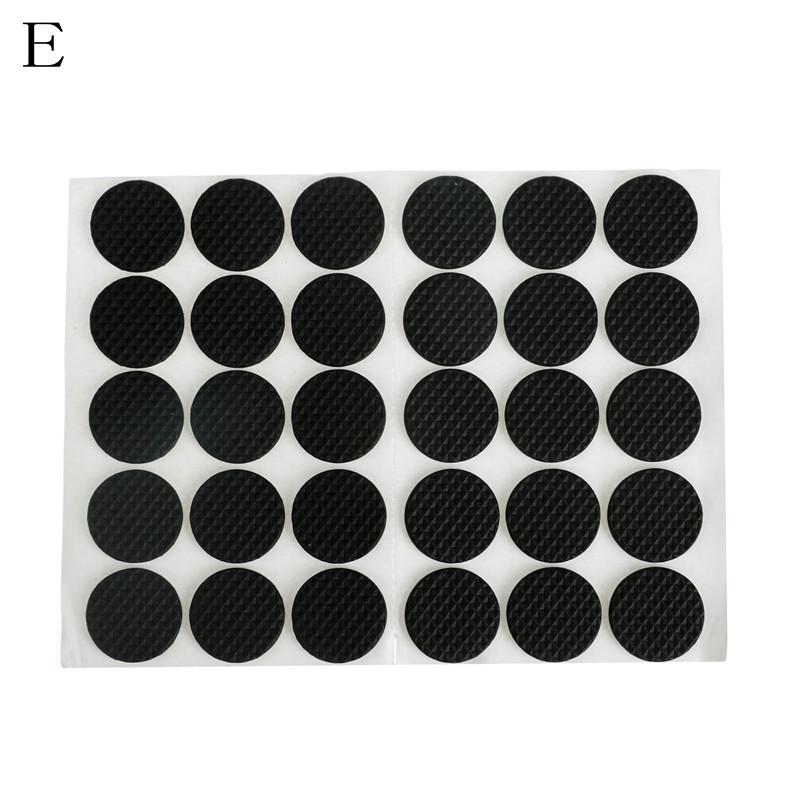 1Set Protecting Furniture Leg Feet Tpr Rubber Pads Felt Pads Anti Slip