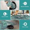 Covor rotund Marocan Covor pentru zona fotoliului Moale Antiderapant Culoare deschisă Decor cameră de zi Covoare Lavabile Covoraș pentru hol