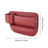 Car Interior Storage Pocket Leather Seats Crevice Filler Storage Bag Car Seat Side Drink Phone Holder Auto Interior Accessories