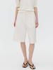 Leubieleu Classic Bermuda Pants (Ivory)