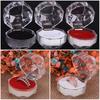 Acrylic Small Octagonal Transparent Crystal Ring Box Jewelry Box For Rings Earrings And Accessories