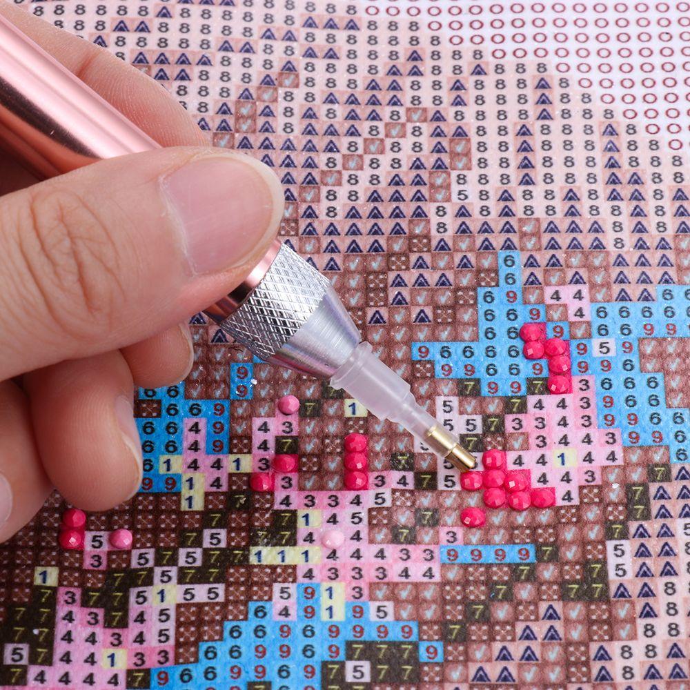 Cross Stitch Sewing Accessories Diamond Painting Tool Point Drill Pen Lighting 5D Diamond Painting