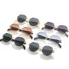 Metall Retro UV400 Sonnenbrille für Damen Mode Polygonaler Rahmen Outdoor Sonnenbrille Herren Luxus Design Reise Sport Brillen Schattierungen