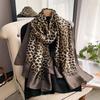 2025 Luxury Brand Spring Summer Autumn Women Clothing New Fashion Color Matching Printed Silk Scarf Lady Popular Turba
