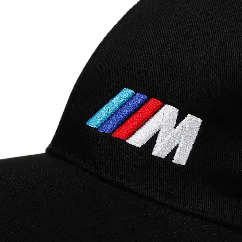 BAGI7 2026 Car Sticker BMW Baseball Cap Outdoor Summer Sports Hat Embroidered Men Women Baseball Cap for BMW M POWER X3 X5 X6 E90 E70