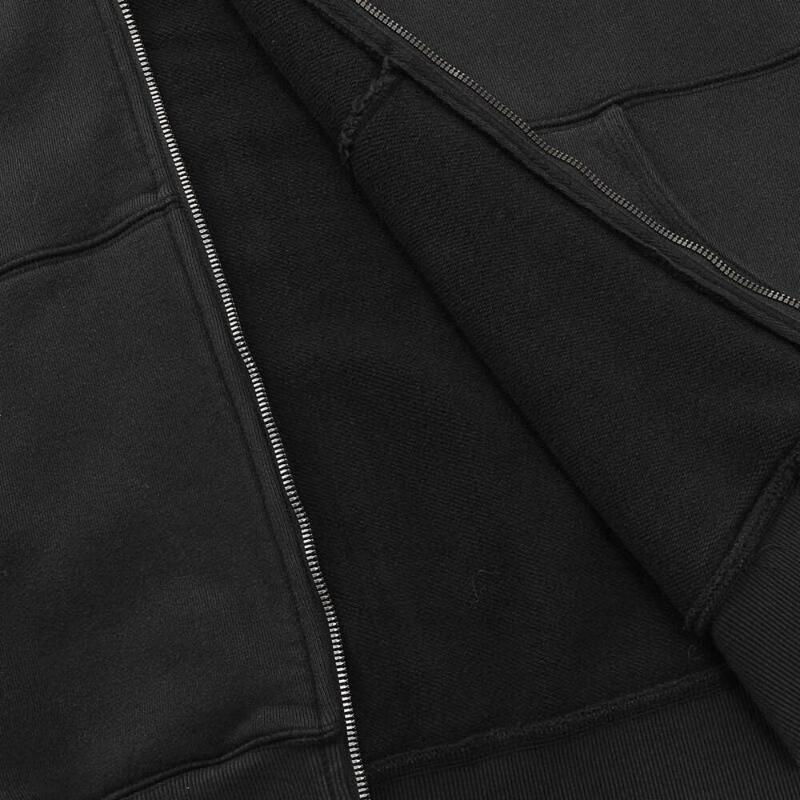 adidas Série de Equipamentos EQT Moletom Confortável Macio Versátil Jaqueta com Capuz Americano Vintage Moletons Masculinos Preto JD0659