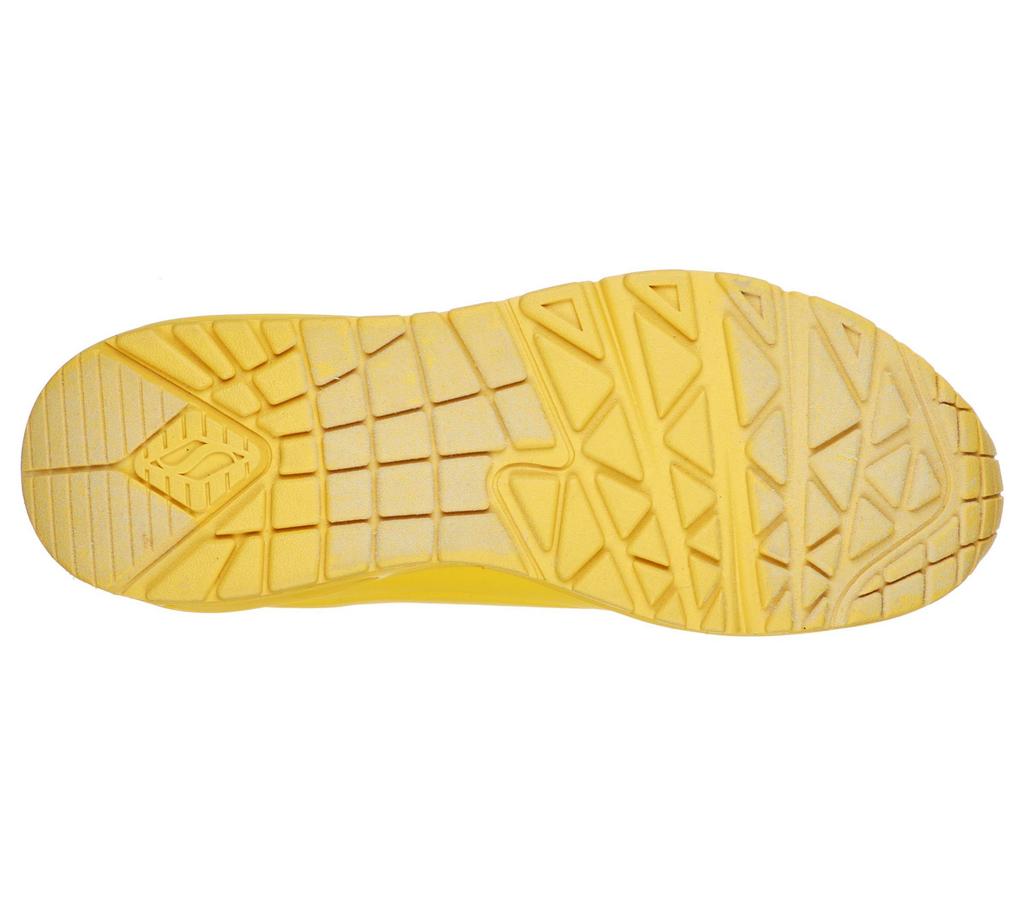 Damska sneakers Skechers Uno Stand On Air sportskor gula (73690-YEL)