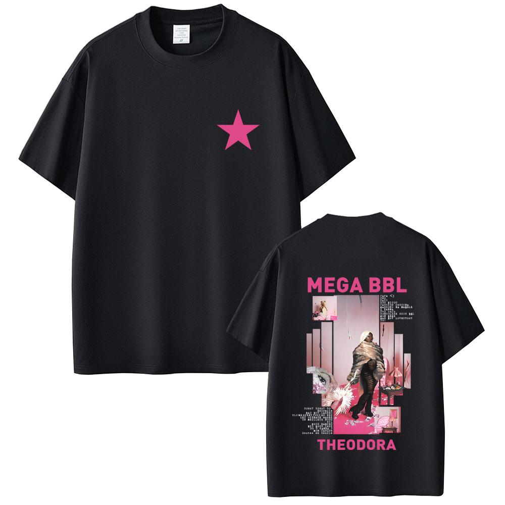 Men's Letter Star Portrait Printed Round Neck T-shirt Unisex Hip-hop Party Street Casual 100% Pure Cotton Short Sleeved Shirt