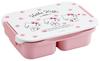 Skater Bento Jednopoziomowe Zmywarka i Mikrofalówka Wyprodukowane w Sanrio Hello Kitty Pudełko Akwarelowe, Antybakteryjne, Oddzielne, Szczelne, Warstwowe, 900ml, Bezpieczne, Japonia,