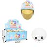 Ångad Fylld Bulle Anti-Stressboll Fidgets Hållbar Leksak Dumpling Squishies Mjuk Långsam Återhämtning Skum Hållbar Leksak Ultramjuk Avstressning