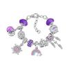 Armband DIY Adventskalender 2025 Armband-Herstellungsset Weihnachts-Charms Perlen Countdown-Kalender Schmuckherstellungsset für Erwachsene Frauen