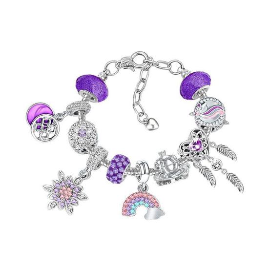 Armband DIY Adventskalender 2025 Armband-Herstellungsset Weihnachts-Charms Perlen Countdown-Kalender Schmuckherstellungsset für Erwachsene Frauen