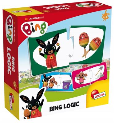 Lisciani Bing Logic Puzzle Development of Logical Thinking Manual Skills