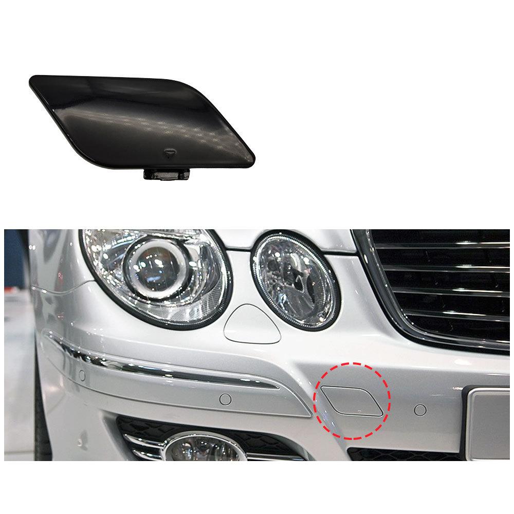 Para Mercedes Benz Classe E W211 Tampa do Gancho de Reboque do Para-choque Dianteiro Tampa do Orifício do Gancho de Reboque 2118851022 2006-2008