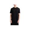 Emporio Armani Camiseta Manga Curta Lisa com Relevo SS25 Masculina Preta EM001040-AF13669-UC001