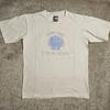 Vtg 80s Santa Cruz Oneita POWER-T Large Single Stitch T-shirt Shell Surf Burnout