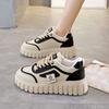 Shoes women's spring 2025 new thick-soled versatile board shoes lightweight soft-soled waterproof and non-slip running sneakers women