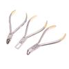 Alicates de ortodoncia dental, alicates de corte de extremo distal, cortador de ligaduras, pinza para quitar bandas, herramienta de acero inoxidable para instrumentos dentales