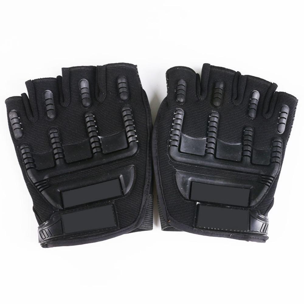 Latest Men's and Women's Outdoor Riding Fitness Half-finger Gloves Breathable Training Motorcycle Field Mountaineering Tactical Glo Practical Use