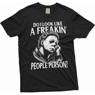 Herren Halloween Shirt Lustiger Spruch T-Shirt Halloween Sarkastisches Geschenk T-Shirt Serienmörder Shirt