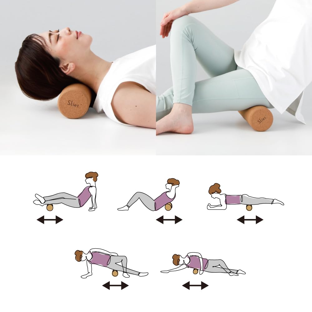 Alphax Foam Fascia Cork Sliet Roller Roller, Roller,