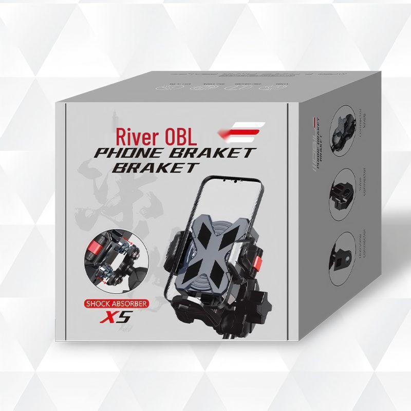 Anti-Theft, Shock-Absorbing Phone Holder for Cars, Motorcycles, and Electric Bikes