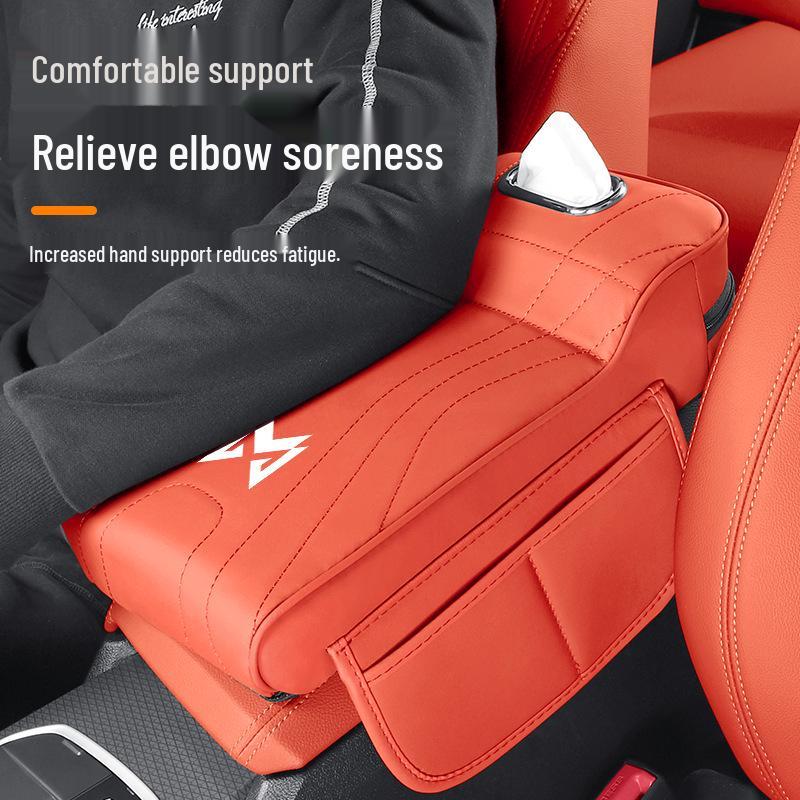 Tapis d'accoudoir et sac de rangement pour voiture Mengshi 917/817/800