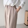 New Arrivals Open Run Women Back Banding Wide Fit Basic Slacks