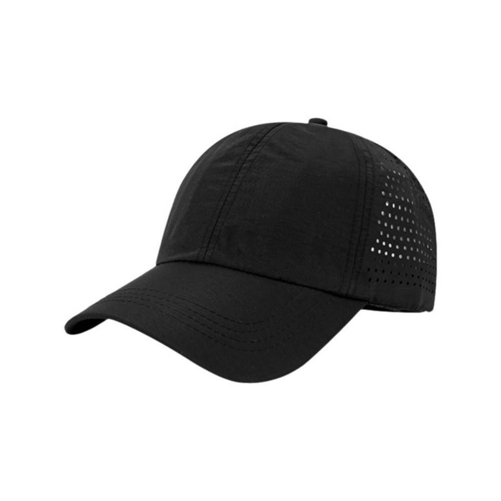 Quick-Drying Women‘s Baseball Caps Lightweight UV Protection Peaked Cap Adjustable Solid Color Running Cap Casual Wear