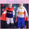 Kids Costume Pirate Boys Buccaneer Prince Cosplay Halloween King Clothes