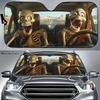 1Pc of Fun Windshield Sunshade, Suitable for Cars SUV, RV and Truck - Foldable Front Window Sunshade To Keep The Vehicle Cool, Car Sunshade